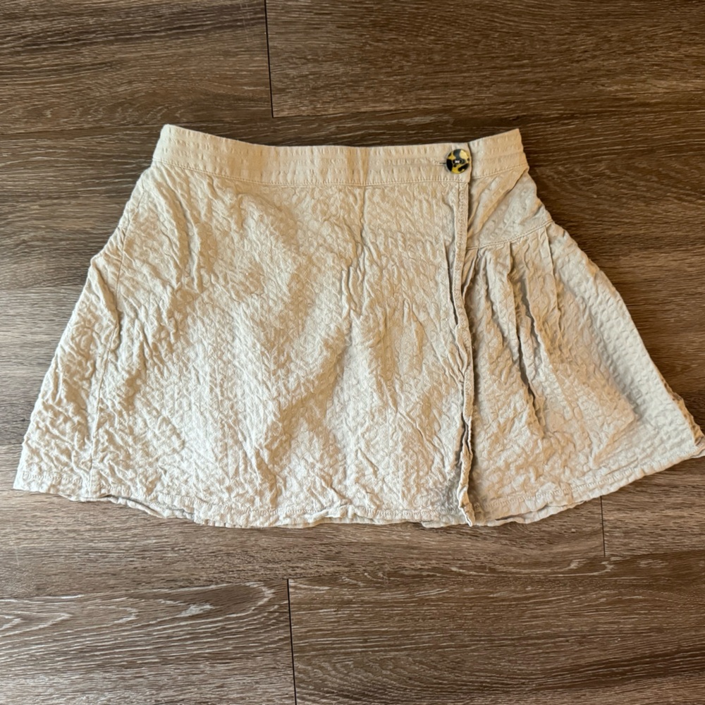 Beige Mini Skirt. Size S Women’s.